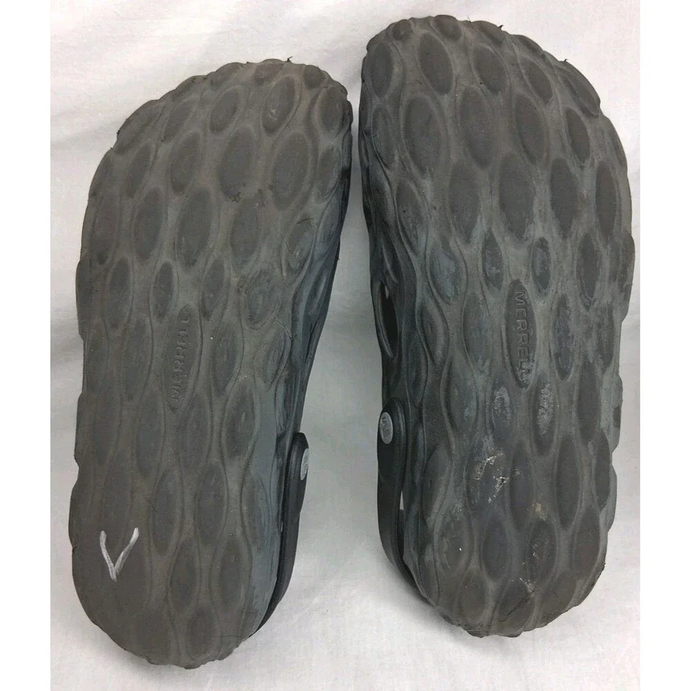 Merrell Shoes Hydro Moc Black  Lightweight Water Friendly Slip On Men 9 Wom 10.5